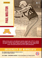 2015 Panini Contenders Old School Colors Paul Molitor #12