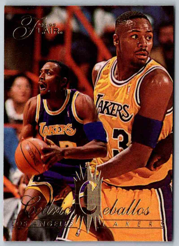 1994 Flair Cedric Ceballos #240