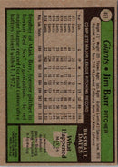 1979 Topps Jim Barr