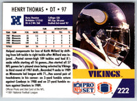 1991 Pro Set Henry Thomas #222