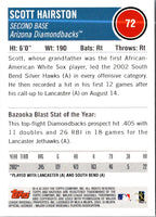 2003 Bazooka Scott Hairston #72