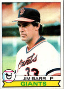 1979 Topps Jim Barr