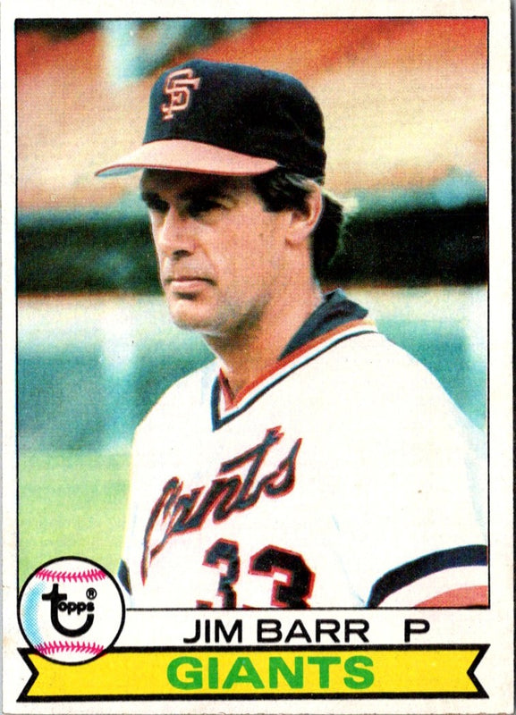 1979 Topps Jim Barr #461