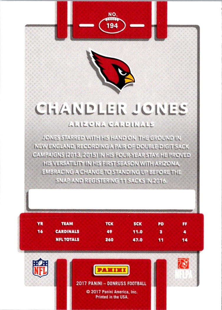 2017 Donruss Chandler Jones