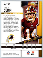 2018 Panini Playoff Trey Quinn #293 Rookie