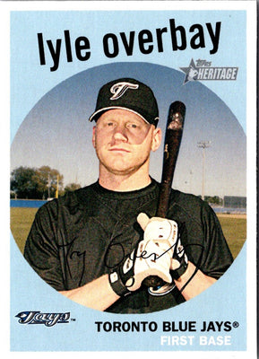 2008 Topps Heritage Lyle Overbay #337