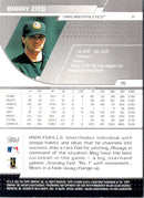 2003 Stadium Club Barry Zito
