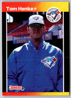 1989 Donruss Tom Henke #385