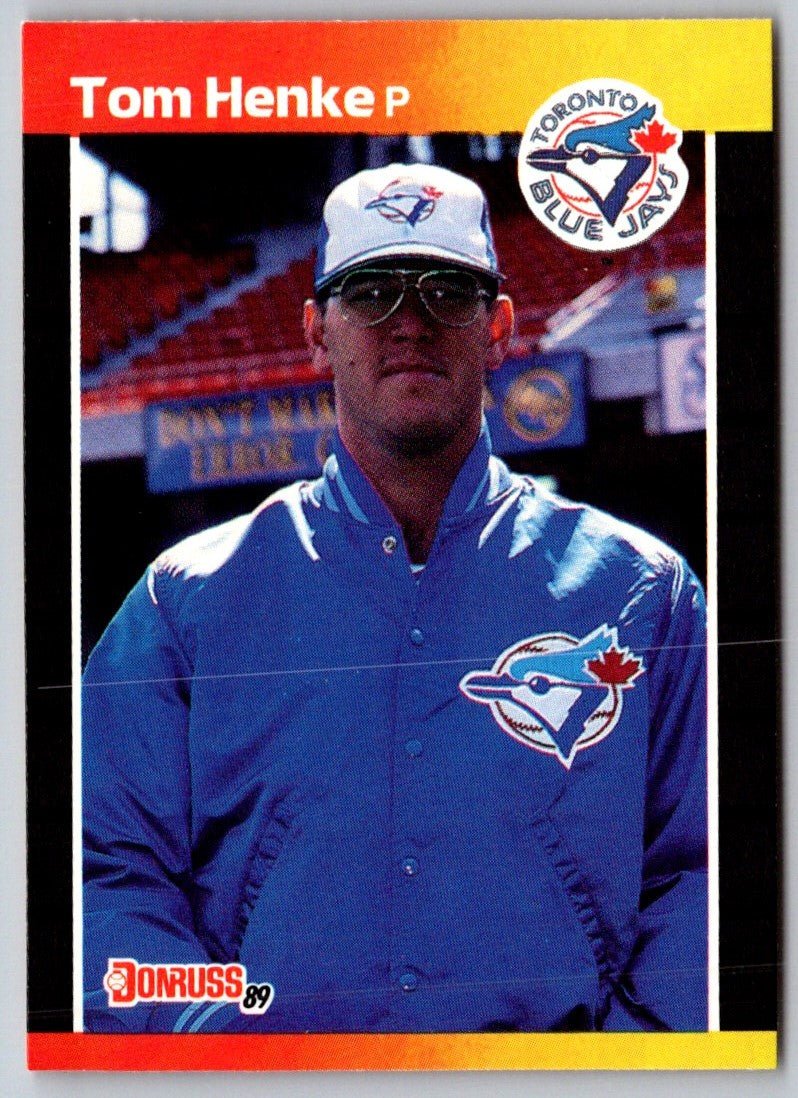 1989 Donruss Tom Henke