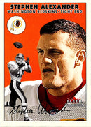 2000 Fleer Tradition Stephen Alexander