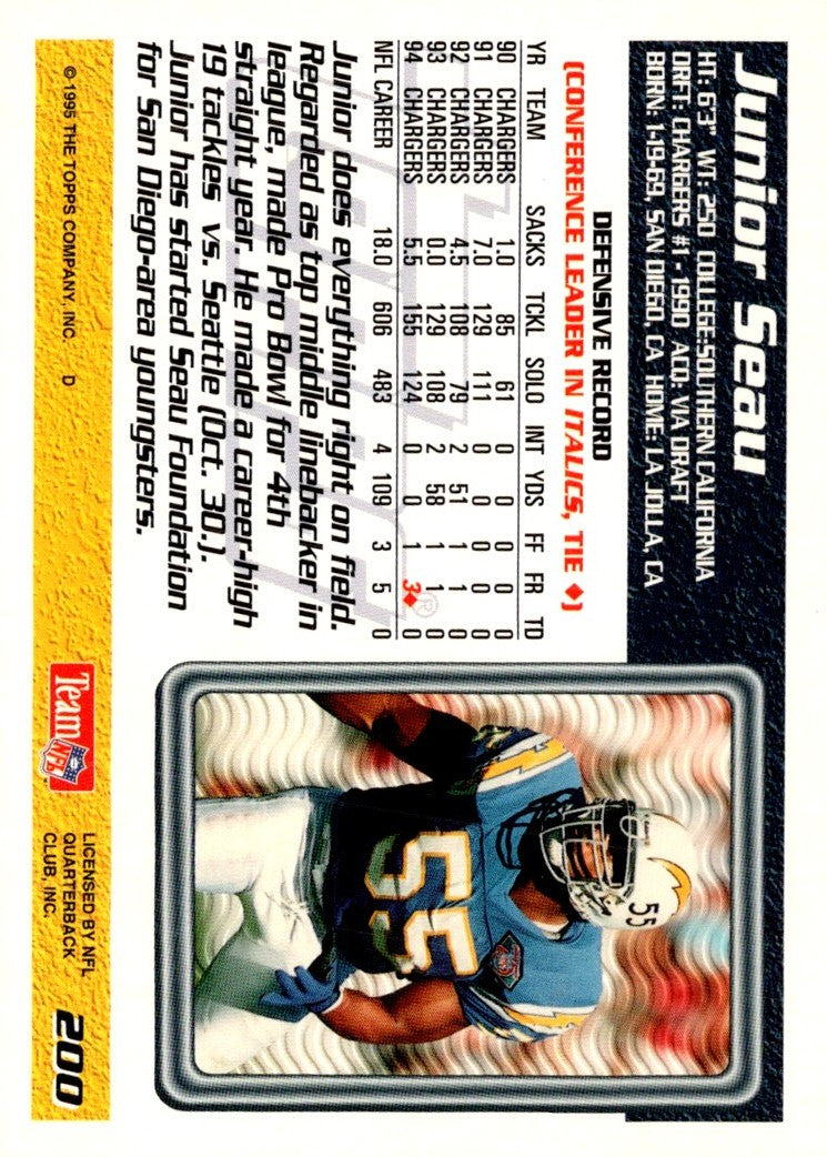 1995 Topps Junior Seau