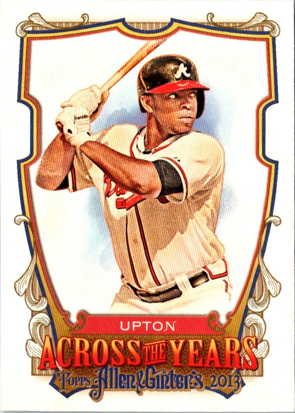 2013 Topps Allen & Ginter Across the Years Justin Upton #ATY-JU