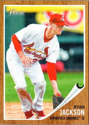 2011 Topps Heritage Minor League Ryan Jackson #136