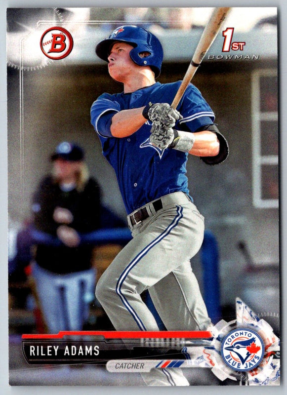 2017 Bowman Draft Riley Adams #BD-13