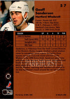 1991 Parkhurst Geoff Sanderson #57 Rookie