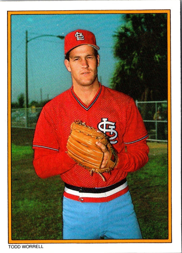 1987 Topps Glossy Send-Ins Todd Worrell #10