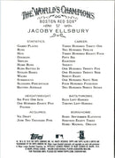 2010 Topps Allen & Ginter Jacoby Ellsbury