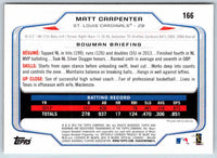 2014 Bowman Matt Carpenter #166