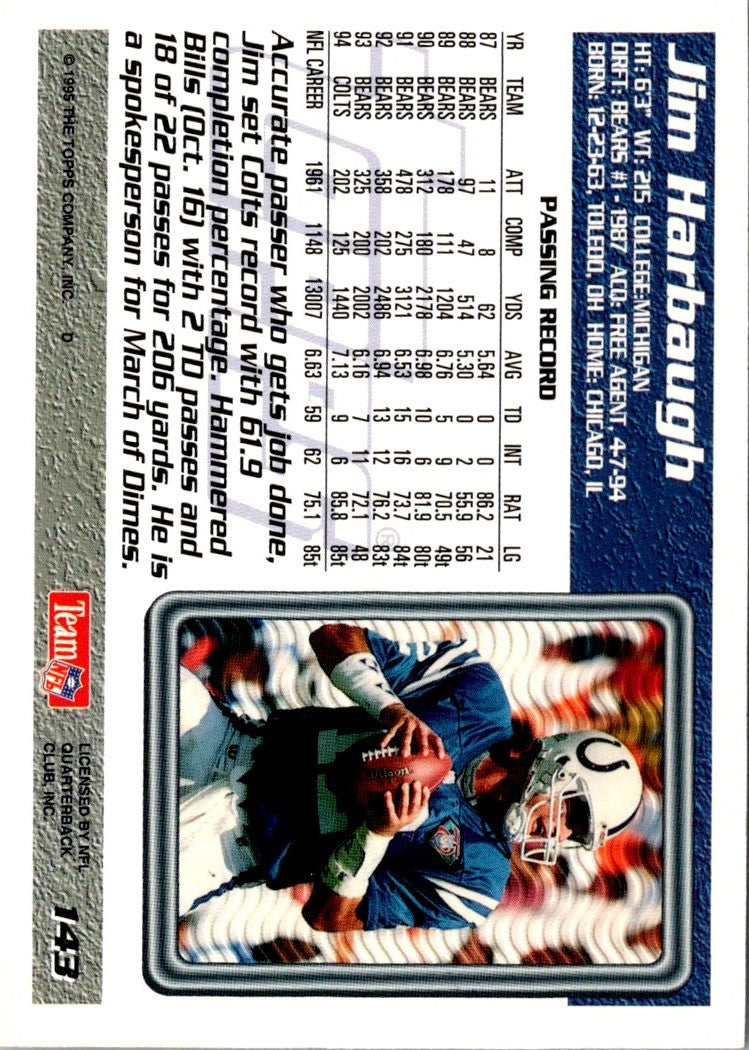 1995 Topps Jim Harbaugh