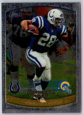 1999 Bowman BestFootball Marshall Faulk #74