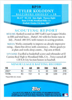 2008 Bowman Prospects Tyler Kolodny #BP59