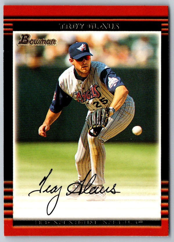 2002 Bowman Gold Troy Glaus #58