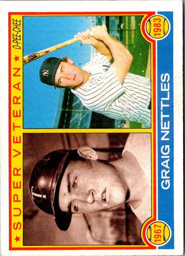 1983 O-Pee-Chee Graig Nettles #207