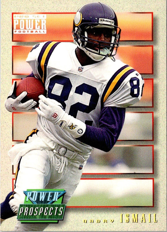1993 Pro Set Power Update Prospects Gold Qadry Ismail #PP23