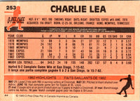 1983 O-Pee-Chee Charlie Lea #253