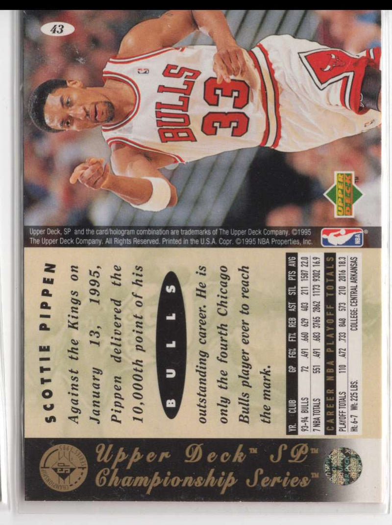 1994 SP Championship Scottie Pippen