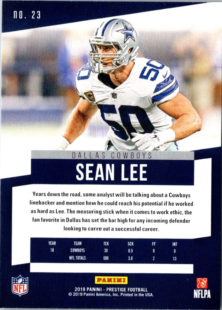 2019 Panini Prestige Sean Lee