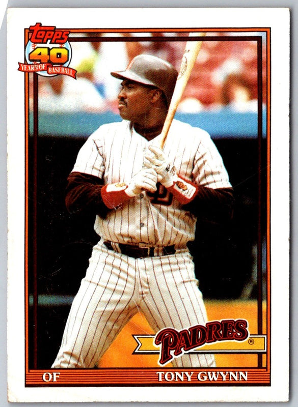 1991 Topps Tony Gwynn #180