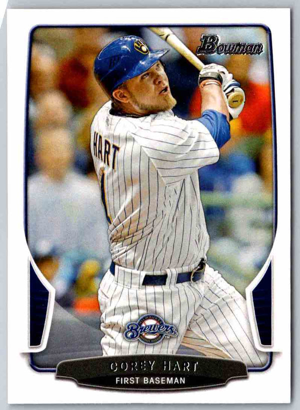 2013 Bowman Corey Hart #115