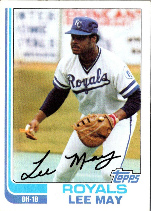 1982 Topps Lee May #132