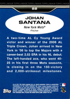 2011 Topps Lineage Johan Santana #22