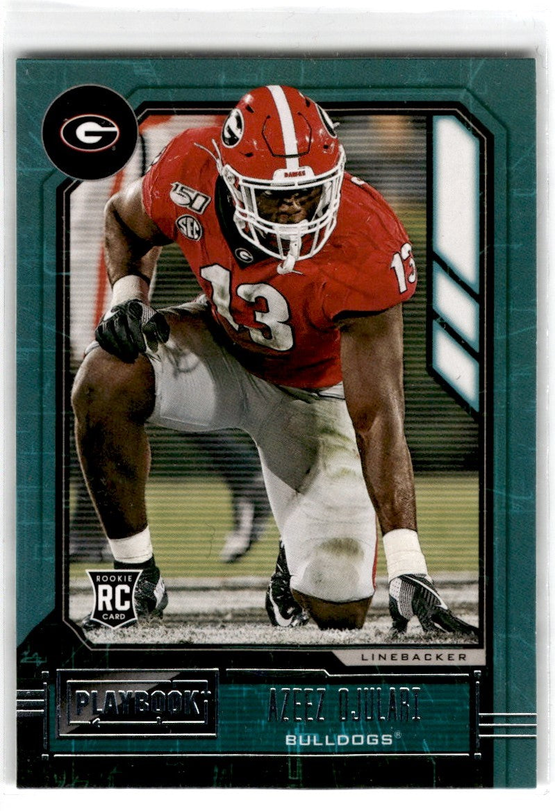 2021 Panini Chronicles Draft Picks Flux Base Bronze Azeez Ojulari