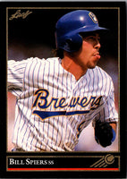 1992 Leaf Black Gold Bill Spiers #106