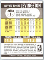1990 Fleer Cliff Levingston #2
