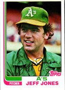 1982 Topps Jeff Jones
