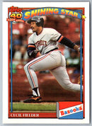 1991 Topps Bazooka Cecil Fielder