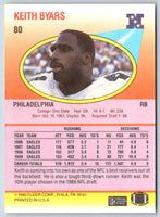 1990 Fleer Keith Byars #80