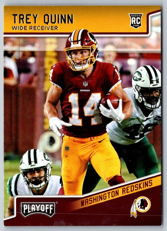 2018 Panini Playoff Trey Quinn #293 Rookie