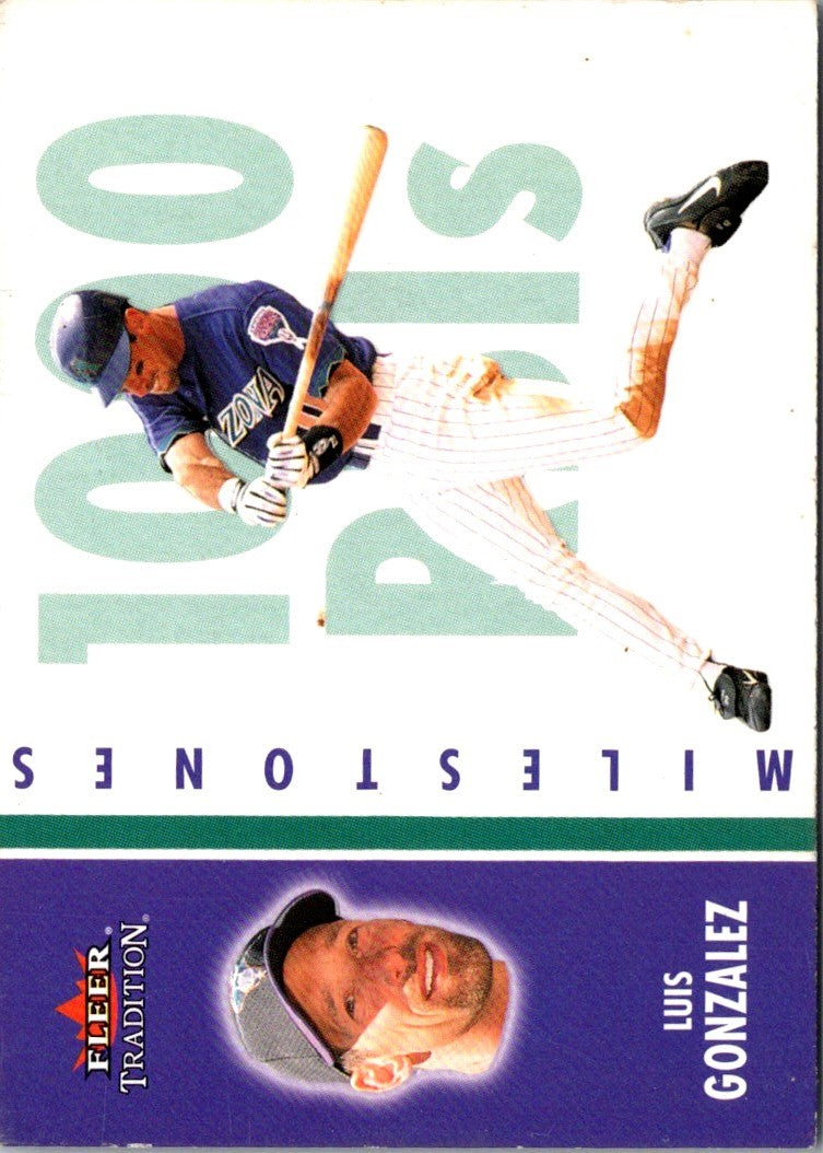 2003 Donruss Signature Luis Gonzalez