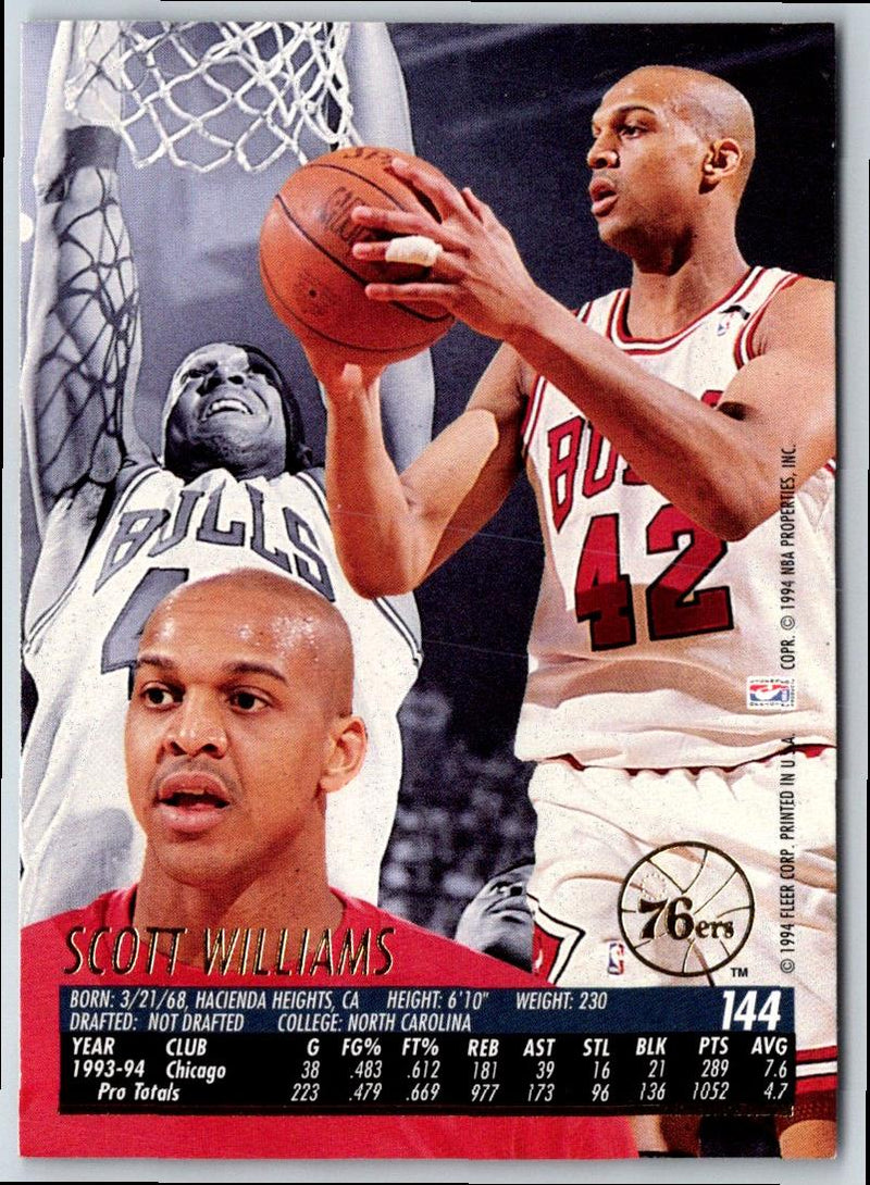 1994 Fleer Ultra Jayson Williams