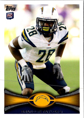 2012 Topps Brandon Taylor #427 Rookie