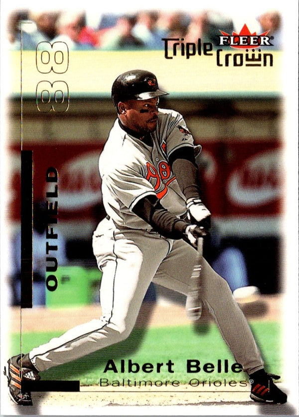 2001 Fleer Triple Crown Albert Belle #52