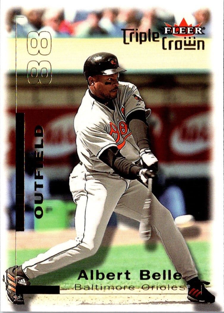 2001 Fleer Triple Crown Albert Belle