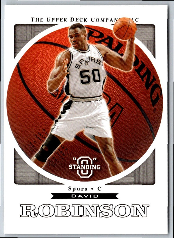 2003 Upper Deck Standing O David Robinson #71