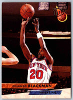 1992 Fleer Ultra Rolando Blackman #125