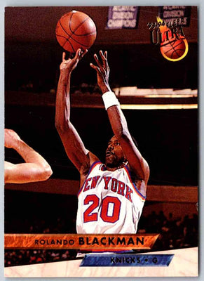 1992 Fleer Ultra Rolando Blackman #125
